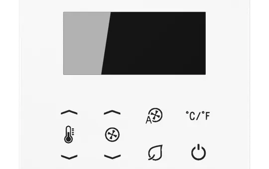 JUNG TRDLS-DISPWW Display für Raumtemperaturregler Serie LS Fan Coil | alpinweiß