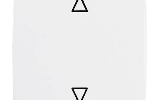 BUSCH-JAEGER 2506 JA/02-214 Jalousiewippe Reflex SI 1-fach | alpinweiß