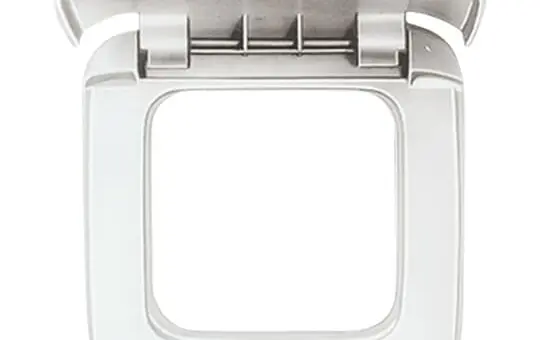 BUSCH-JAEGER 2518-214 Abdeckrahmen Reflex SI 1-fach, Klappdeckel | alpinweiß