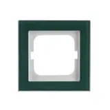 BUSCH-JAEGER 1721-226 Abdeckrahmen Axcent 1-fach | glas avocado