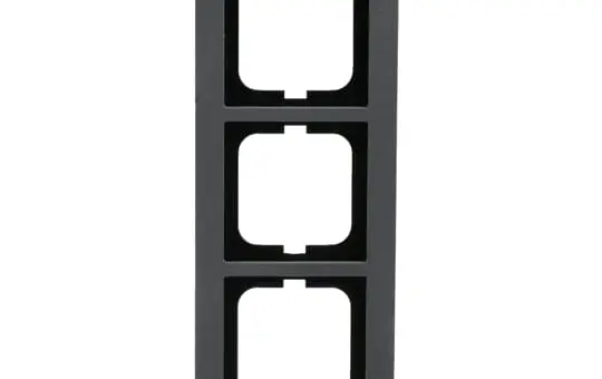 BUSCH-JAEGER 1723-298 Abdeckrahmen Axcent 3-fach | betongrau