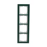 BUSCH-JAEGER 1724-226 Abdeckrahmen Axcent 4-fach | glas avocado