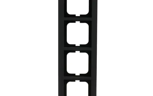 BUSCH-JAEGER 1724-290 Abdeckrahmen Axcent 4-fach | schiefergrau