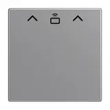 BUSCH-JAEGER 1792 RFID-83 Cardschalter-Abdeckung Future RFID | alusilber