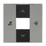 BUSCH-JAEGER 6236-866 Abdeckung für Fan Coil-Aktor Future edelstahl