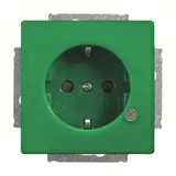 BUSCH-JAEGER 20 EUCBL-13-84-101 EDV-Steckdose Future Kontrolllicht, Berührungsschutz | grün