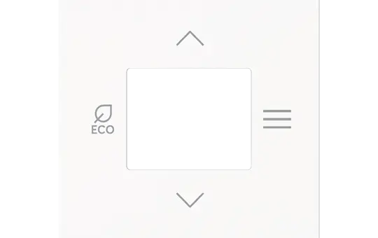 BUSCH-JAEGER 6109/03-44M RTR-Abdeckung art linear 1-fach | studioweiß matt