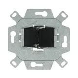 BUSCH-JAEGER 0219/15 Kabeldurchführung 2-fach | silber