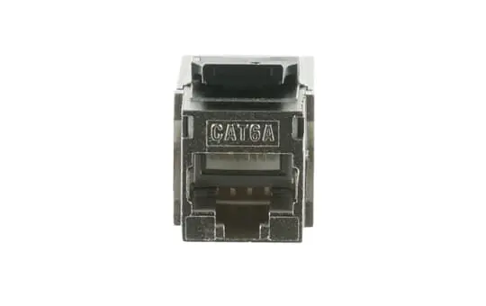 BUSCH-JAEGER 0229/05 Modular-Jack-Buchse Keystone 90° | silber