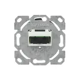 BUSCH-JAEGER 0244/22 Glasfaser Anschlussdose 2-fach | silber