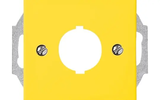 BUSCH-JAEGER 2533-914-15 Befehlsgeräte-Abdeckung Balance Standard | gelb