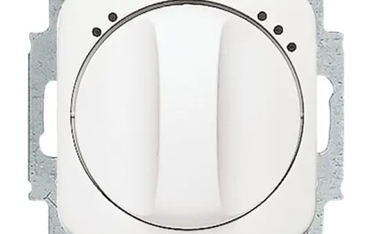 BUSCH-JAEGER 2711 UCDRL-214 Lüfterschaltereinsatz Reflex SI ohne Nullstellung | alpinweiß