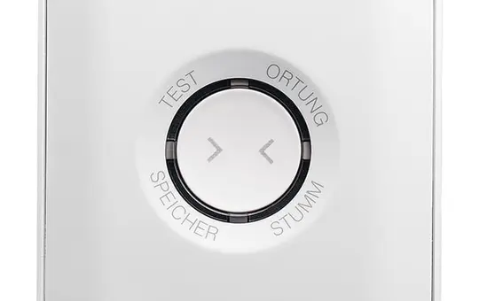 BUSCH-JAEGER 6824/11-84 Alarm Notwarnknopf Stummschaltung und Servicefunktionen | studioweiß