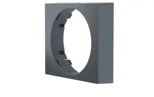 BUSCH-JAEGER 6851/DR-135 Design-Wechselrahmen Busch-Wächter 1-fach | anthrazit