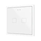 ZENNIO ZVIF70X2W KNX-Tastsensor Flat 70 2-fach | weiß