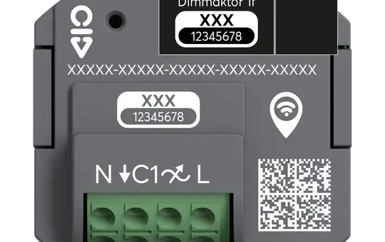 BUSCH-JAEGER 62851 U-WL Dimmaktor WL Funk free@home 1-fach