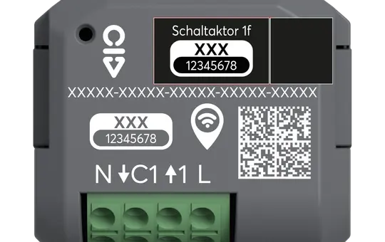 BUSCH-JAEGER 62811 U-WL Schaltaktor WL Funk free@home 1-fach