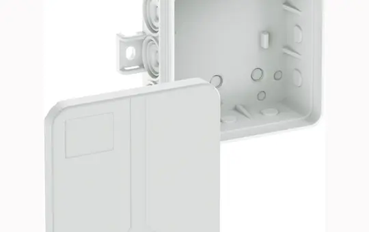 SPELSBERG i 12-L GL Abzweigdose ohne Klemmen GreenLine Standard | grau | 2,5 mm²