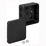 SPELSBERG 2K-12-L/sw Abzweigdose zur Schnellmontage 85x85x37 mm | schwarz