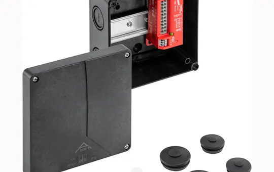 SPELSBERG Abox-i 100-ÜSS/sw Abzweigkasten mit Überspannungsschutz | schwarz | 6 mm²