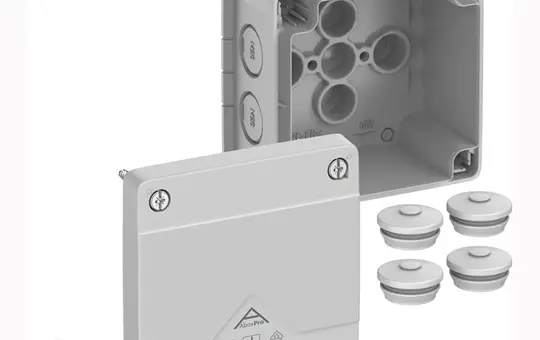 SPELSBERG Abox Pro 025-L Abzweigkasten ohne Klemmen Standard | grau | 2,5 mm²