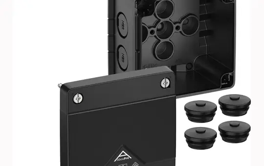 SPELSBERG Abox Pro 025-L/sw Abzweigkasten ohne Klemme Standard | schwarz | 2,5 mm²