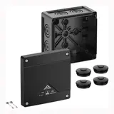 SPELSBERG Abox Pro 060-L/sw Abzweigkasten ohne Klemmen Standard | schwarz | 6 mm³