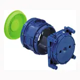 SPELSBERG 97176501 Geräte-Verbindungsdose Klebebefestigung oder Nagelbefestigung, 3-teilig