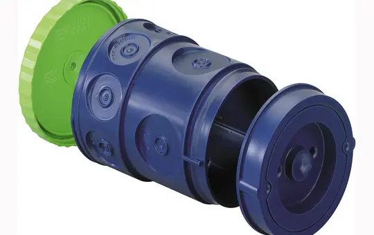 SPELSBERG U 120 GRO-3 Großrohrdose Magnet- oder Nagelbefestigung