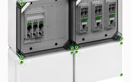 SPELSBERG GWS 7070 NH Gti Wechselrichtersammler NH, 70 kVA | grau