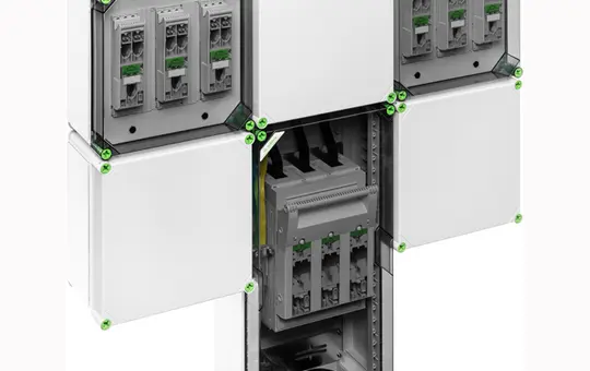 SPELSBERG GWS 7220 NH Gti Wechselrichtersammler NH, 220 kVA | grau