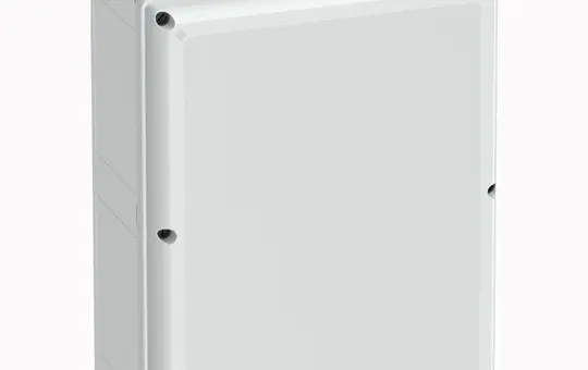 SPELSBERG GEOS-L 4050-22-o Leergehäuse mit grauem Deckel | grau | 500x226mm