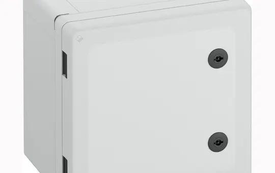 SPELSBERG GEOS-S 3030-22-o Schaltschrank mit grauer Tür | grau | 300x300x22