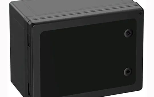 SPELSBERG GEOS-S 4030-22-o/sw Schaltschrank mit schwarzer Tür | schwarz | 400x300x22