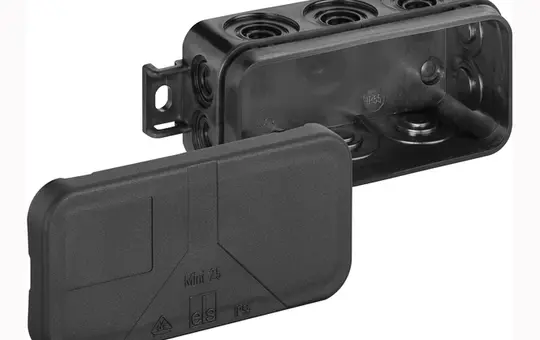 SPELSBERG Mini 25-L/sw Verbindungsdose Standard | schwarz