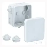 SPELSBERG HP 70-L Abzweigdose mit Stufennippeln Standard | grau | 75 x 75 x 42 mm