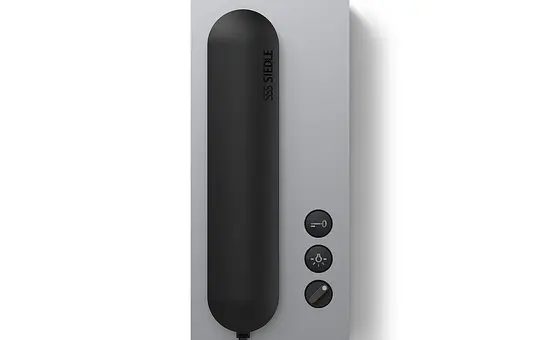 SIEDLE HTS 811-0 A/S Haustelefon 1+n Hörer | aluminium/schwarz