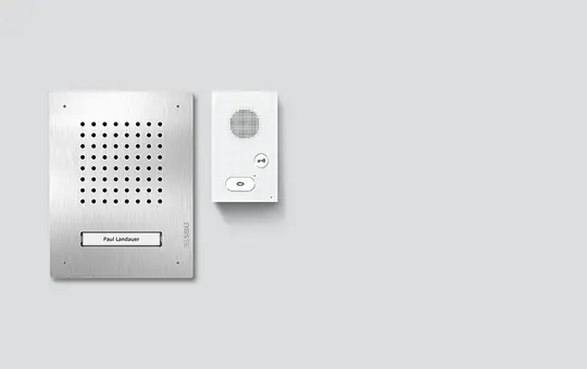 SIEDLE SET CLAB 850-1 E/W Basic Audio-Set In-Home-Bus inkl. 1 Audio-Innenstation, Classic