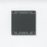 SIEDLE OSM 0001 DG Montageplatte Steel Standard | dunkelgrau glimmer