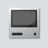 SIEDLE AVP 870-0 A/S Video-Panel Access mit Touchscreen | aluminium/schwarz