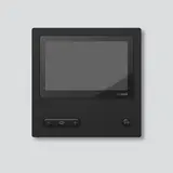 SIEDLE AVP 870-0 S Video-Panel Access mit Touchscreen | schwarz