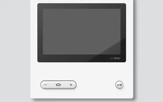 SIEDLE AVP 870-0 W Video-Panel Access mit Touchscreen | weiß