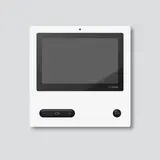 SIEDLE AVP 870-0 WH/S Video-Panel Access mit Touchscreen | weiß-hochglanz/schwarz