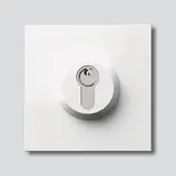SIEDLE SM 611-01 W Schloss-Modul zweistufiger Tastkontakt | weiß