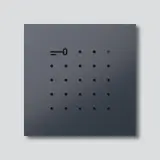 SIEDLE 210006029-01 Blendrahmen für ELM 611-0 Vario für Electronic-Key-Lese-Modul | anthrazitgrau