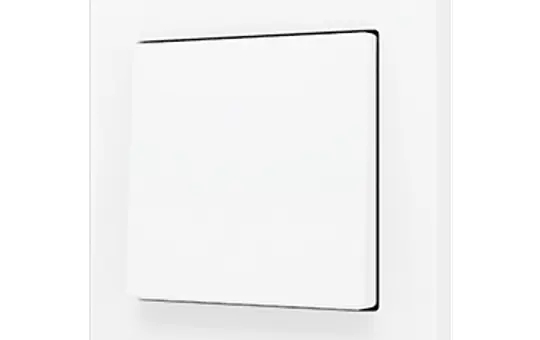 ZENNIO ZS551PB2MW Einfachtaster Soft ZS55 für 2 Binäreingänge | weiß matt