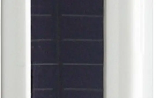 ELTAKO FTFSB-wg Funk-Temperatur-Feuchtsensor mit Solarzelle und Batterie | reinweiß glänzend