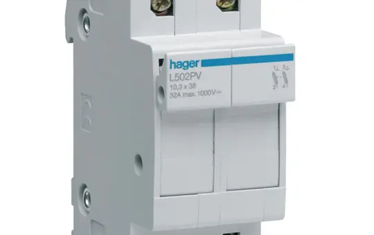 HAGER L502PV DC-Sicherungstrennschalter 2-polig, 1000 V