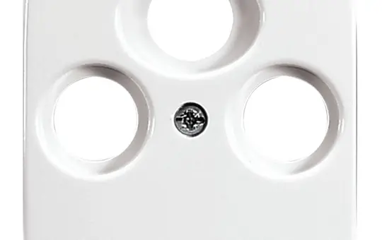 BUSCH-JAEGER 1743-03-214 Antennenabdeckung Reflex SI 3-fach | alpinweiß