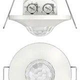 THEBEN thePiccola S360-100 DE WH PIR-Bewegungsmelder 360°, Deckenmontage, Einbau | weiß